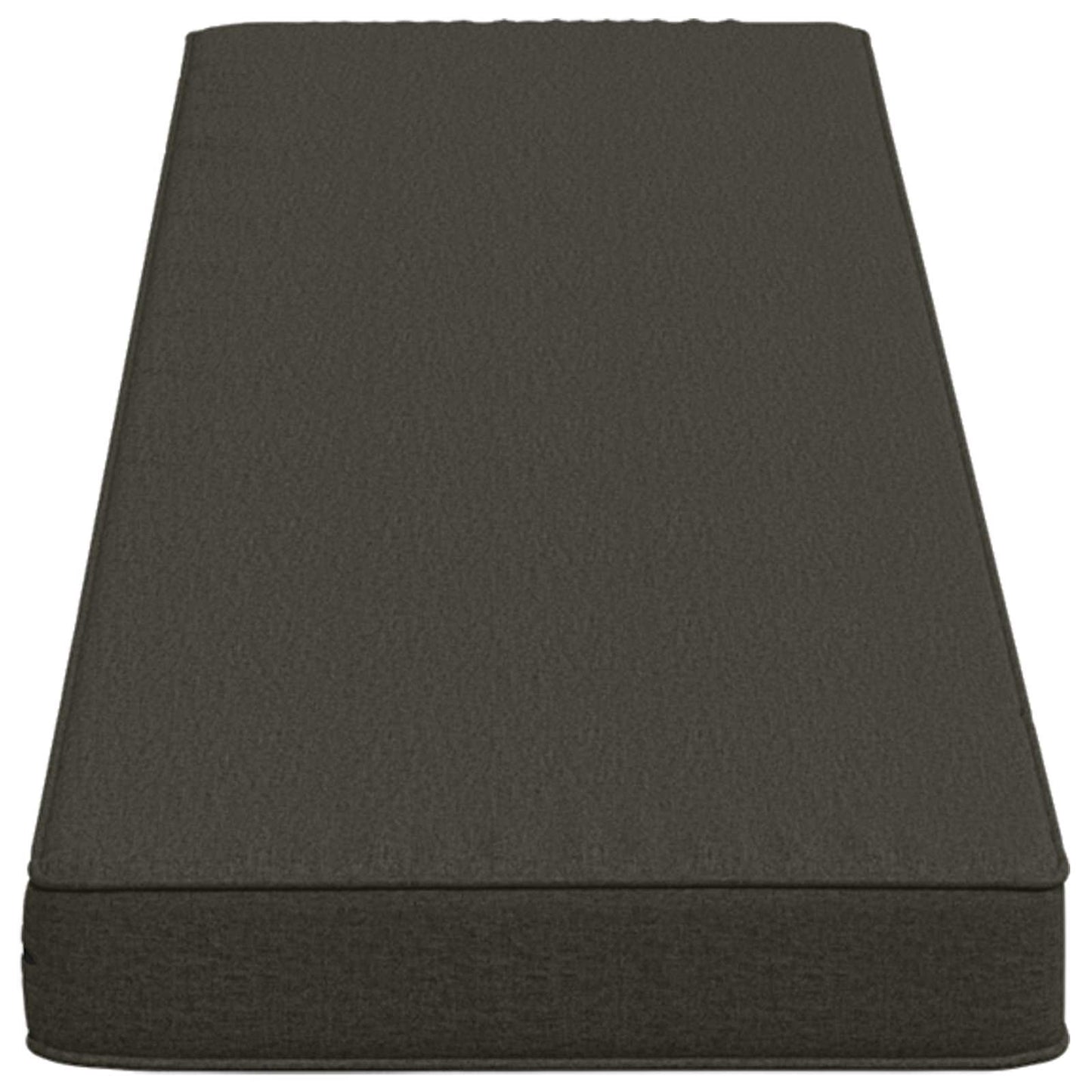 1-delt bænkepude VUGHT 100% polyester Antracit 100 x 30 x 5 cm