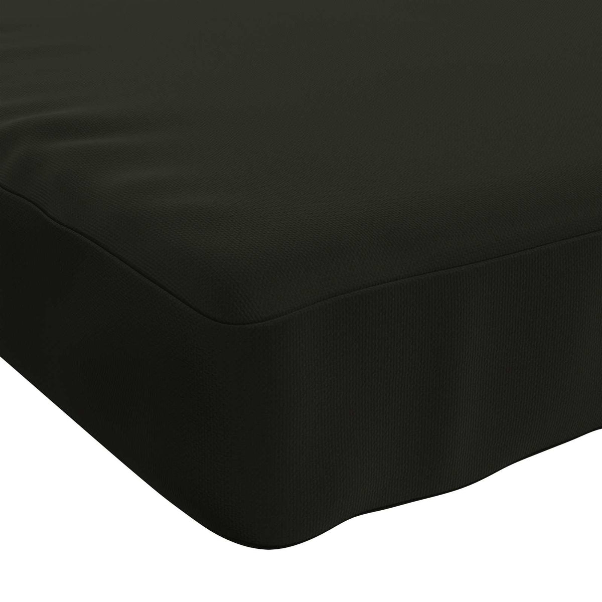 1-delt bænkepude VUGHT 100% polyester Sort 100 x 30 x 5 cm