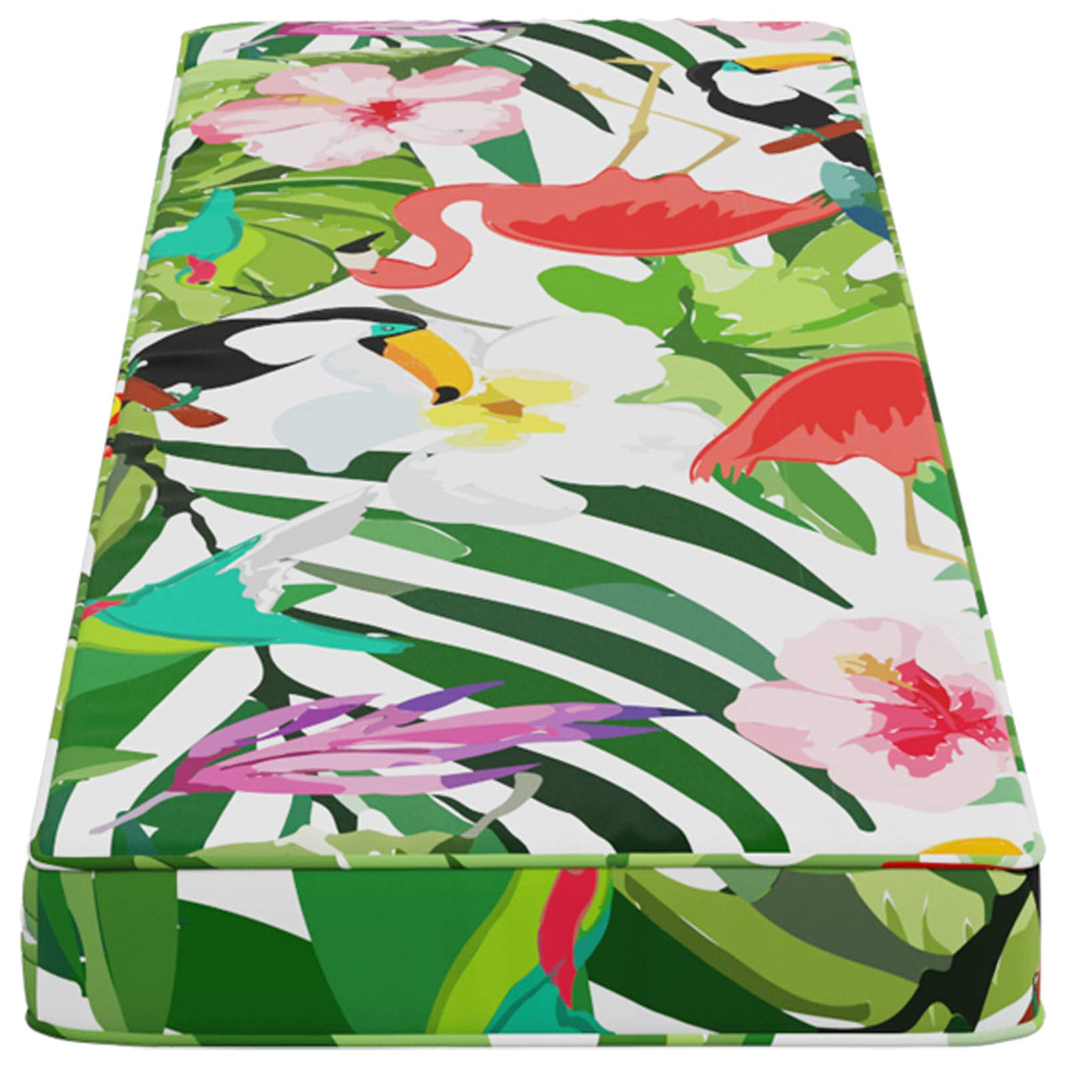 2-delt bænkepude VUGHT 2 pcs 100% polyester Flerfarvet