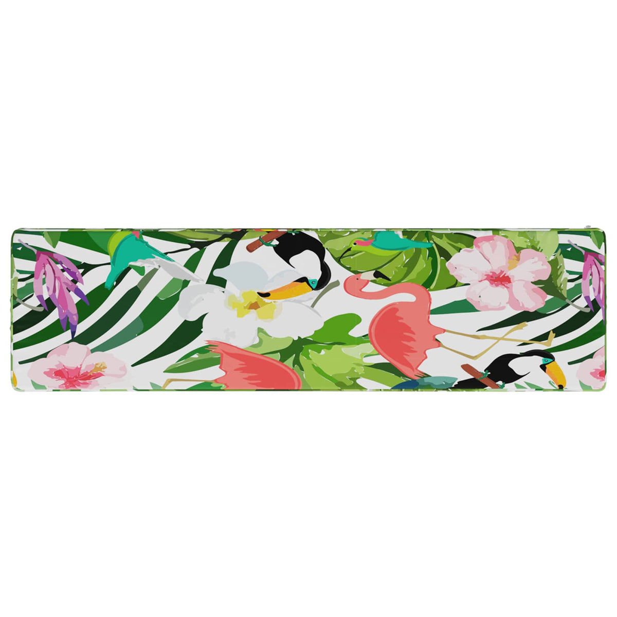 2-delt bænkepude VUGHT 2 pcs 100% polyester Flerfarvet