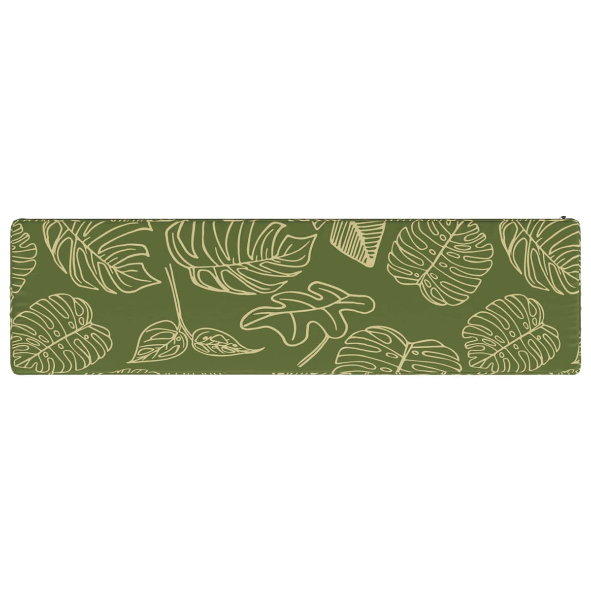 2-delt bænkepude VUGHT 2 pcs 100% polyester Bladdesign