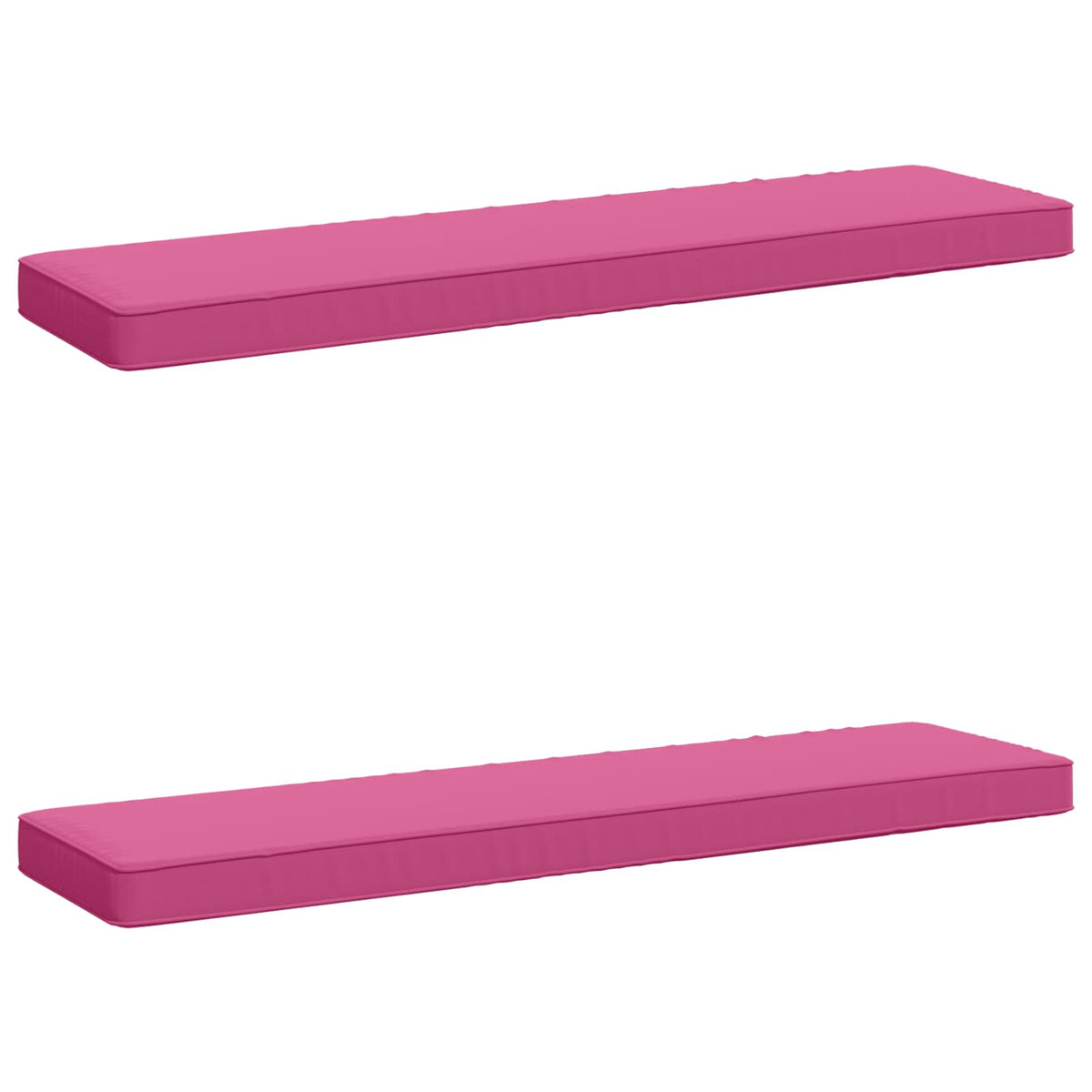 2-delt bænkepude VUGHT 2 pcs 100% polyester Lyserød