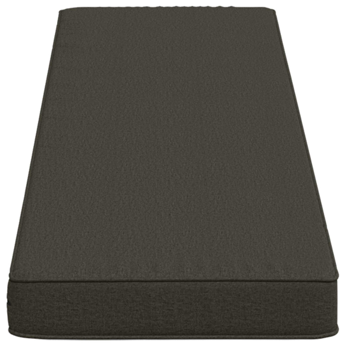 1-delt bænkepude VUGHT 100% polyester Antracit 110 x 30 x 5 cm