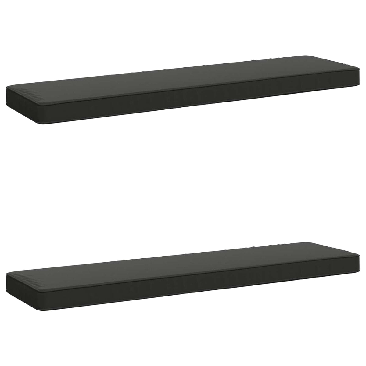 2-delt bænkepude VUGHT 2 pcs 100% polyester Antracit