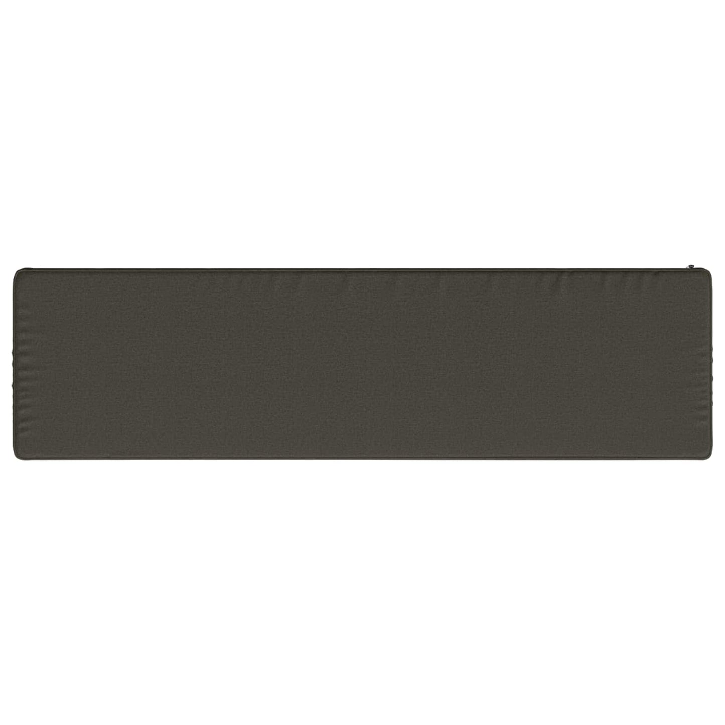 1-delt bænkepude VUGHT 100% polyester Antracit 120 x 30 x 5 cm