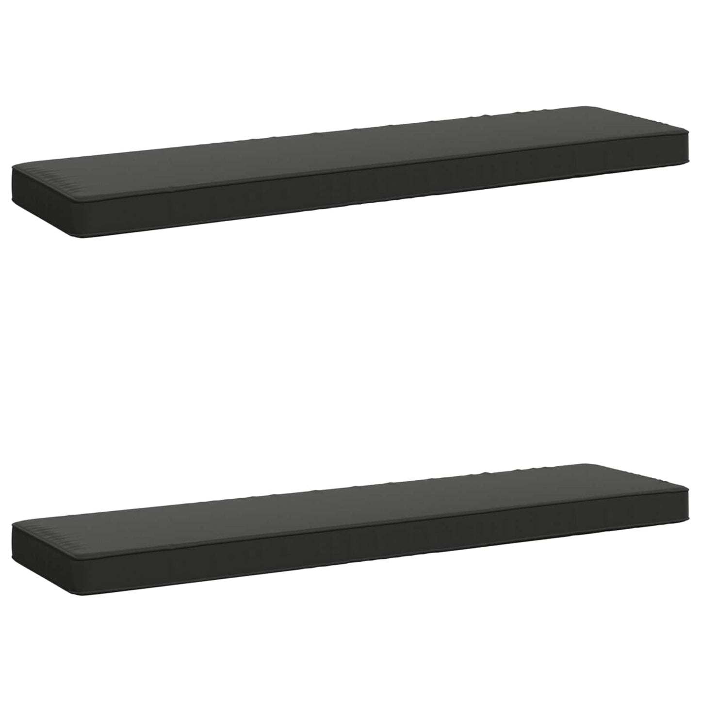 2-delt bænkepude VUGHT 2 pcs 100% polyester Antracit