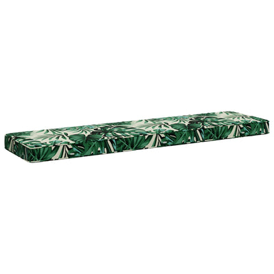1-delt bænkepude VUGHT 100% polyester Bladmønster