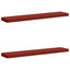2-delt bænkepude VUGHT 2 pcs 100% polyester Rød 140 x 30 x 5 cm