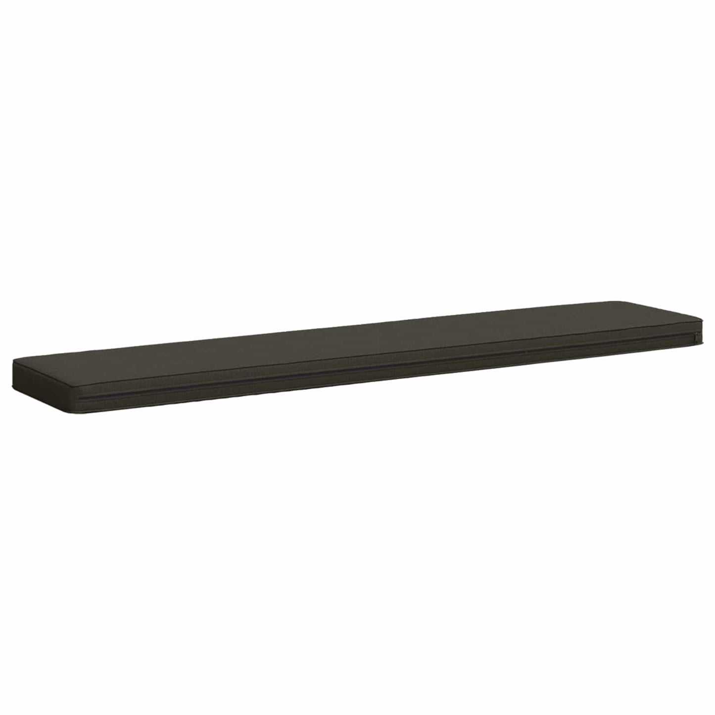 1-delt bænkepude VUGHT 100% polyester Antracit 140 x 30 x 5 cm