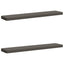 2-delt bænkepude VUGHT 2 pcs 100% polyester Grå 140 x 30 x 5 cm