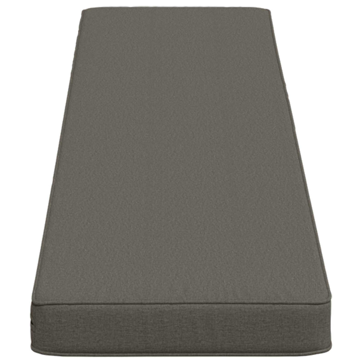 2-delt bænkepude VUGHT 2 pcs 100% polyester Grå 140 x 30 x 5 cm