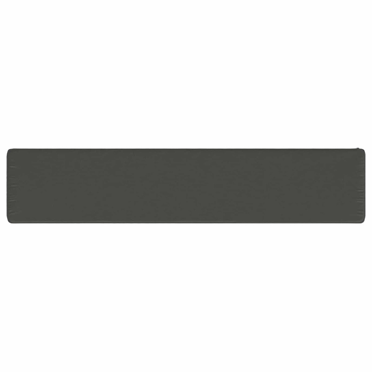 1-delt bænkepude VUGHT 100% polyester Antracit 140 x 30 x 5 cm