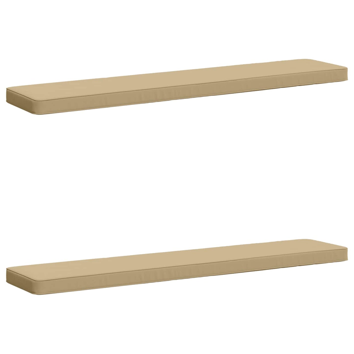 2-delt bænkepude VUGHT 2 pcs 100% polyester Beige
