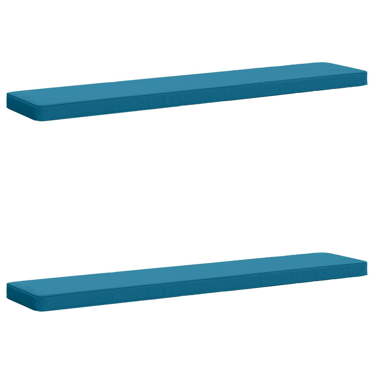 2-delt bænkepude VUGHT 2 pcs 100% polyester Lyseblå
