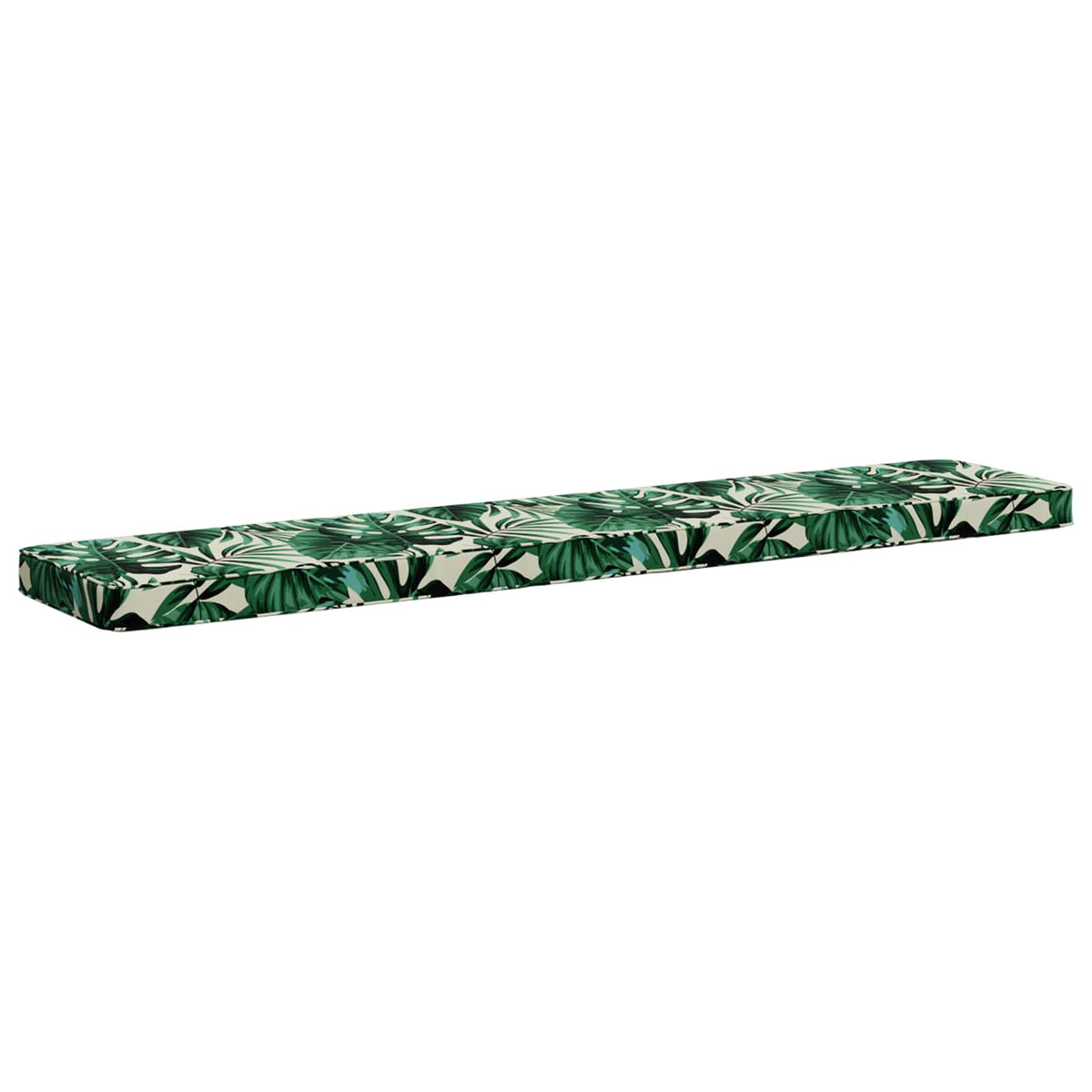 2-delt bænkepude VUGHT 2 pcs 100% polyester Bladmønster