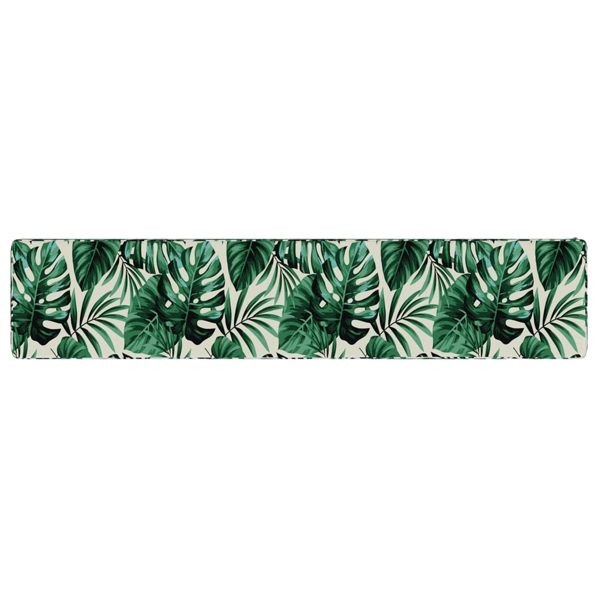 2-delt bænkepude VUGHT 2 pcs 100% polyester Bladmønster