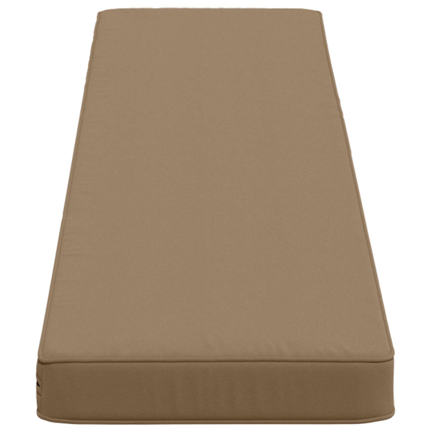 2-delt bænkepude VUGHT 2 pcs 100% polyester Gråbrun
