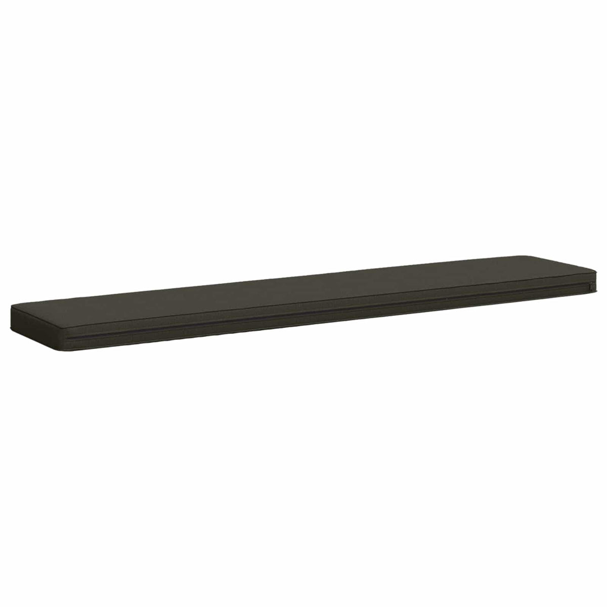 1-delt bænkepude VUGHT 100% polyester Antracit 150 x 30 x 5 cm