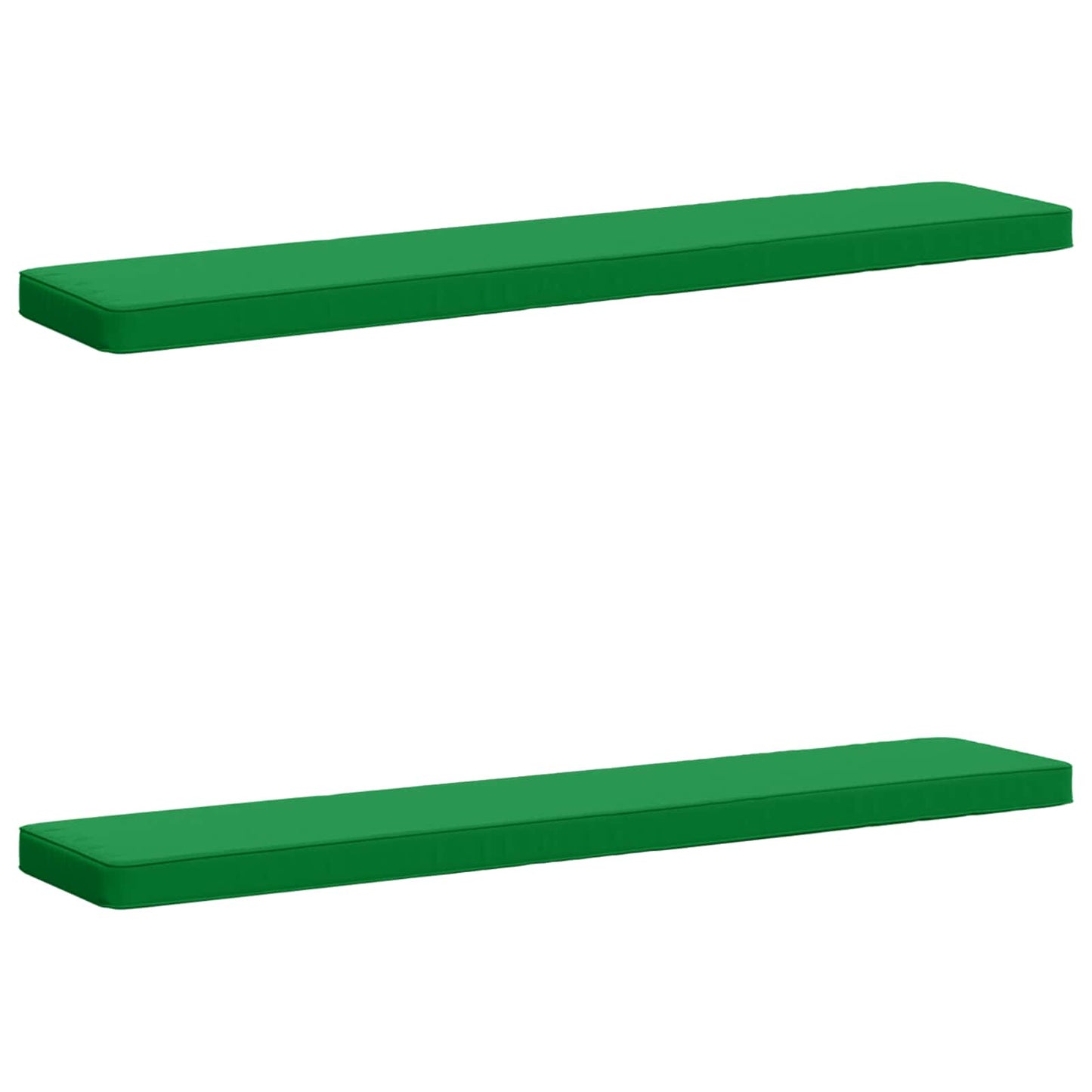 2-delt bænkepude VUGHT 2 pcs 100% polyester Grøn