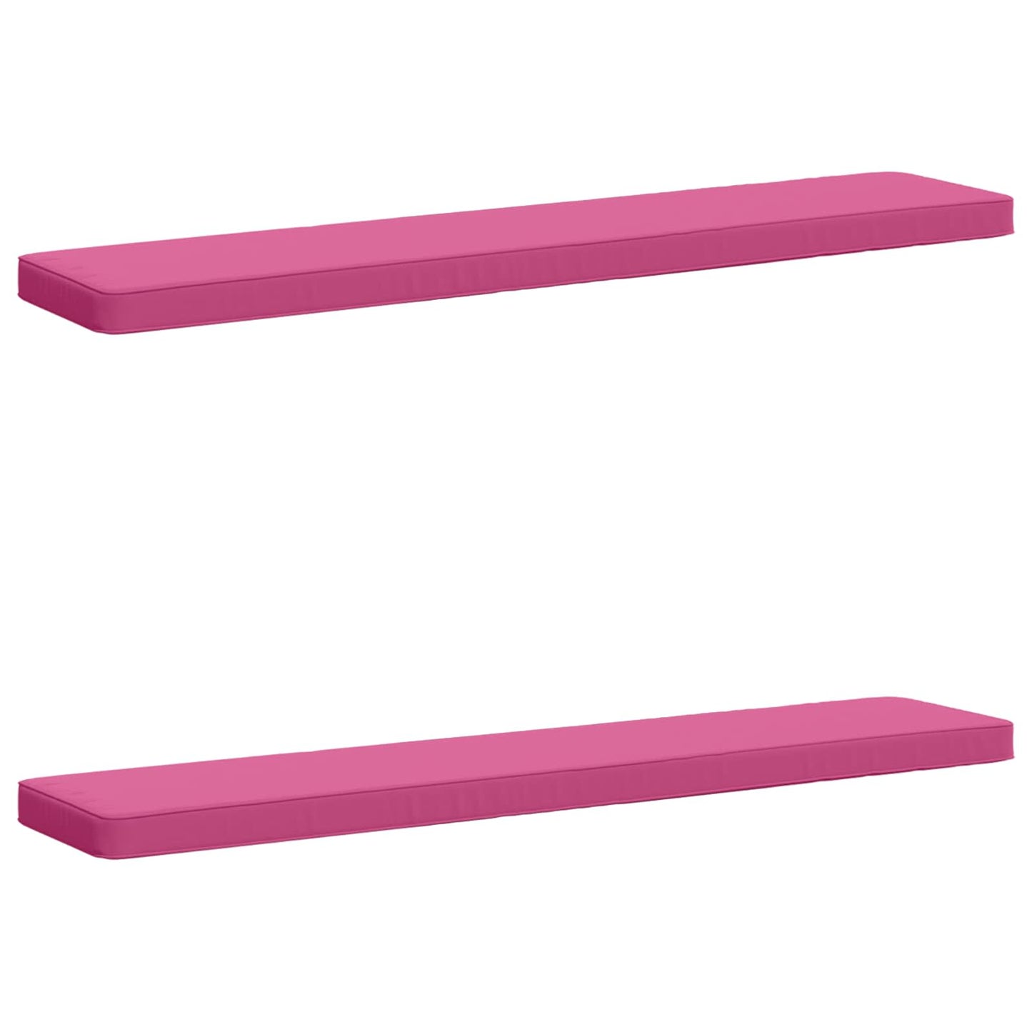 2-delt bænkepude VUGHT 2 pcs 100% polyester Lyserød