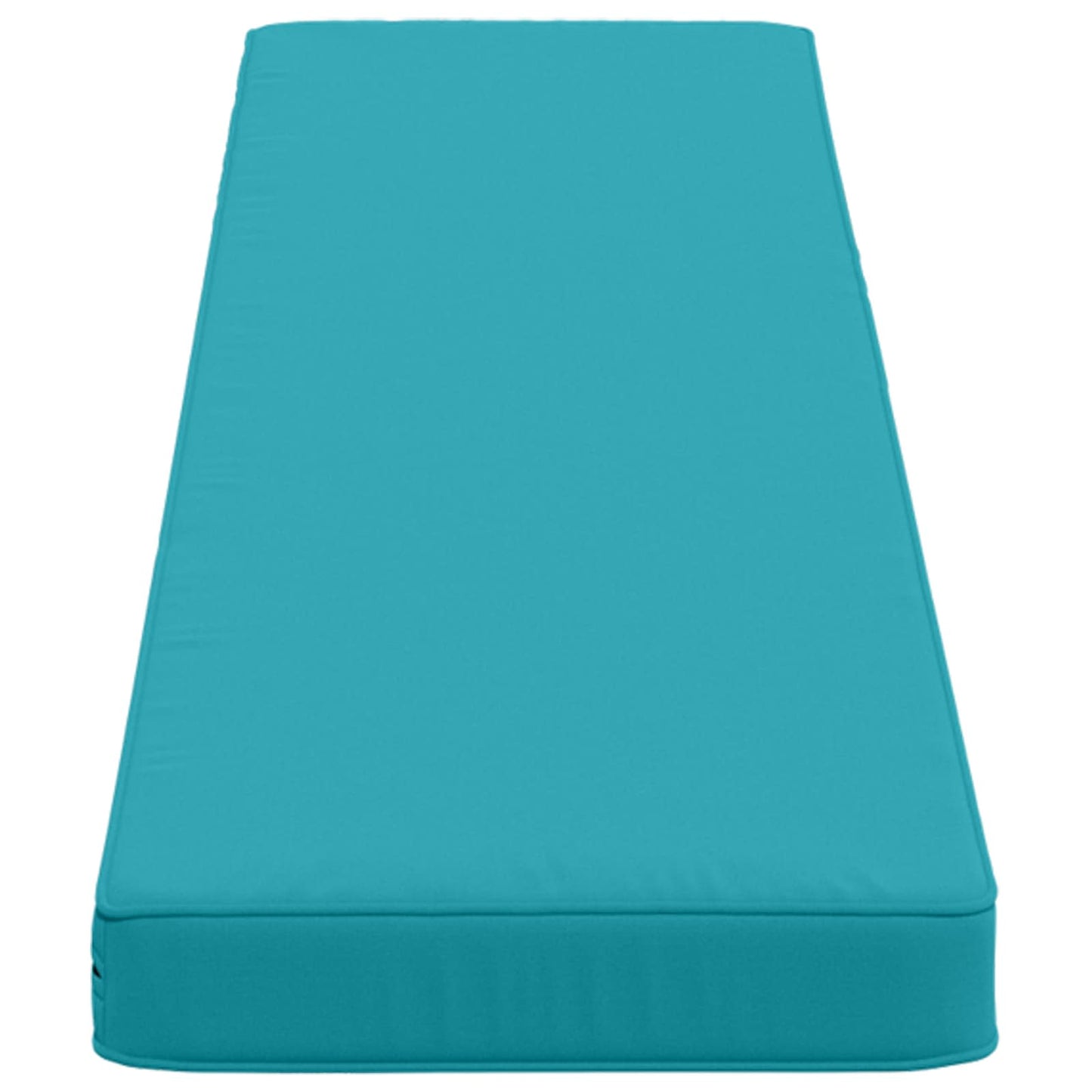 1-delt bænkepude VUGHT 100% polyester Turkis 150 x 30 x 5 cm