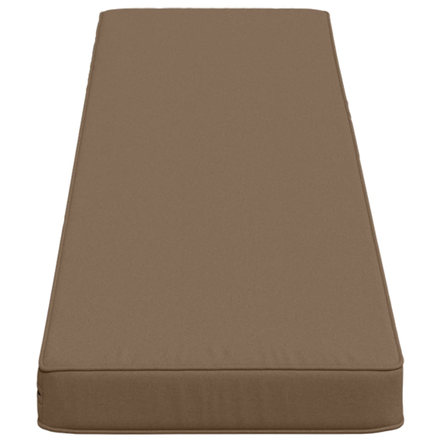 2-delt bænkepude VUGHT 2 pcs 100% polyester Gråbrun