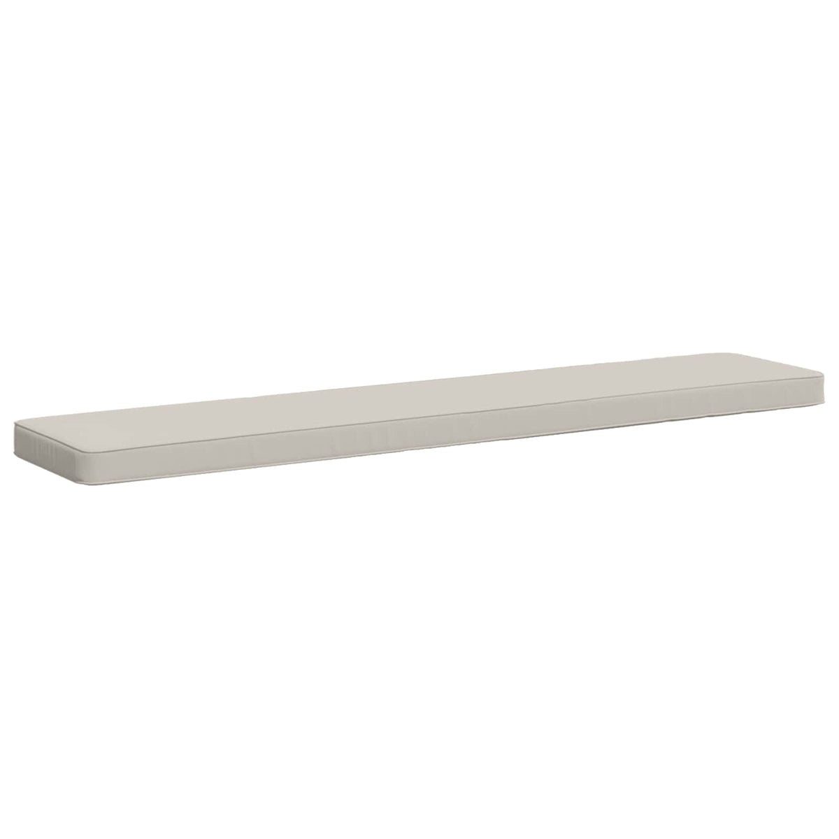 1-delt bænkepude VUGHT 100% polyester Hvid 160 x 30 x 5 cm