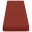1-delt bænkepude VUGHT 100% polyester Rød 160 x 30 x 5 cm