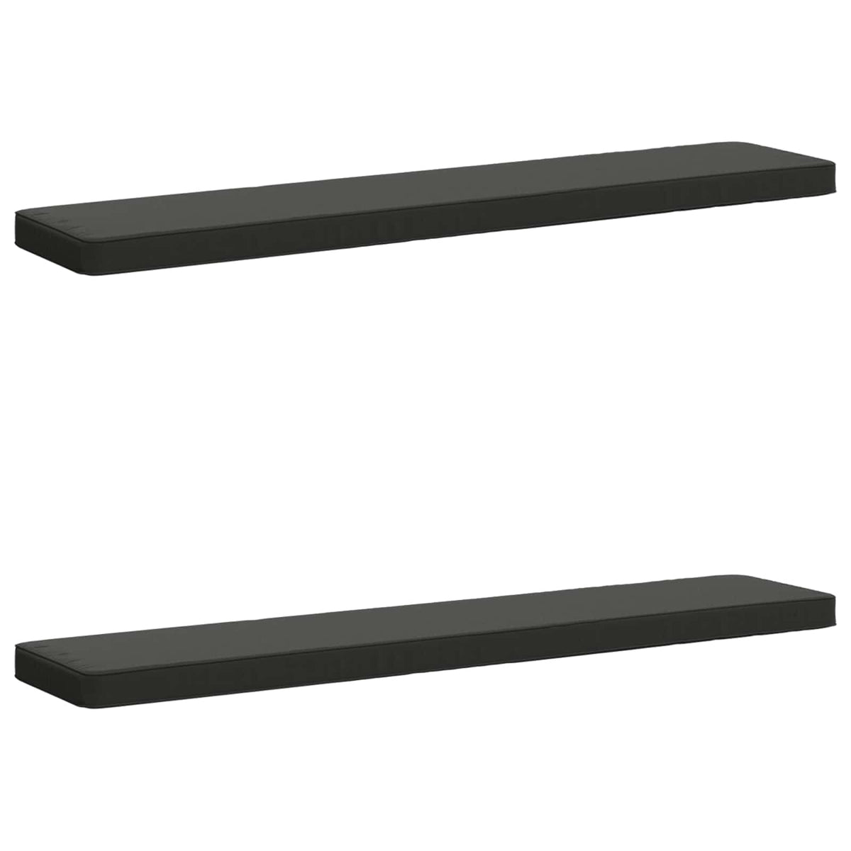 2-delt bænkepude VUGHT 2 pcs 100% polyester Antracit