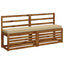2-delt bænkepude VUGHT 2 pcs 100% polyester Beige