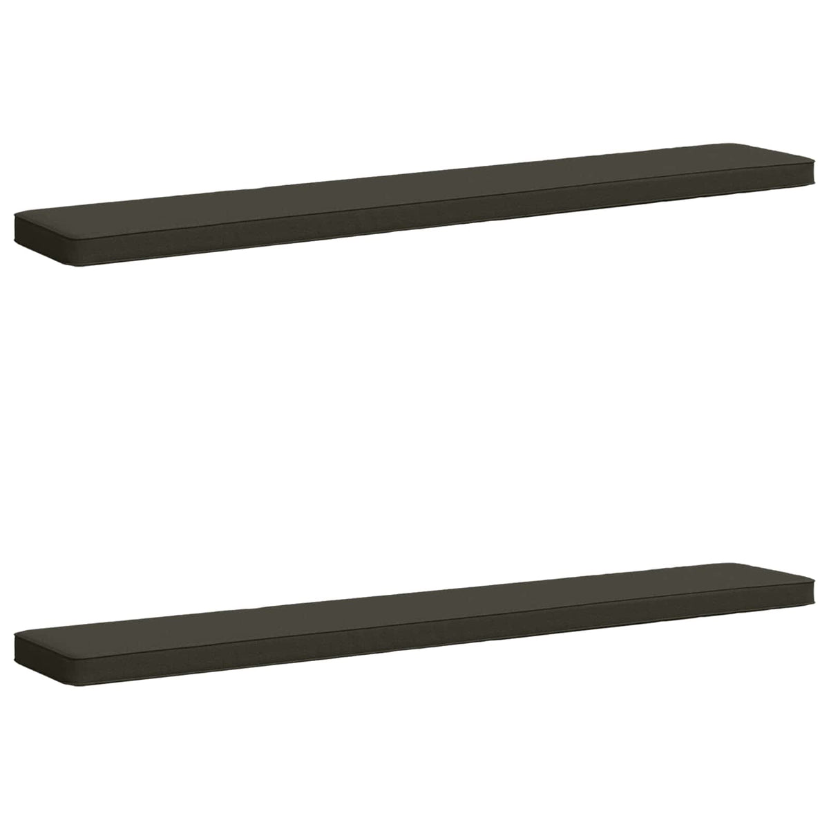 2-delt bænkepude VUGHT 2 pcs 100% polyester Antracit