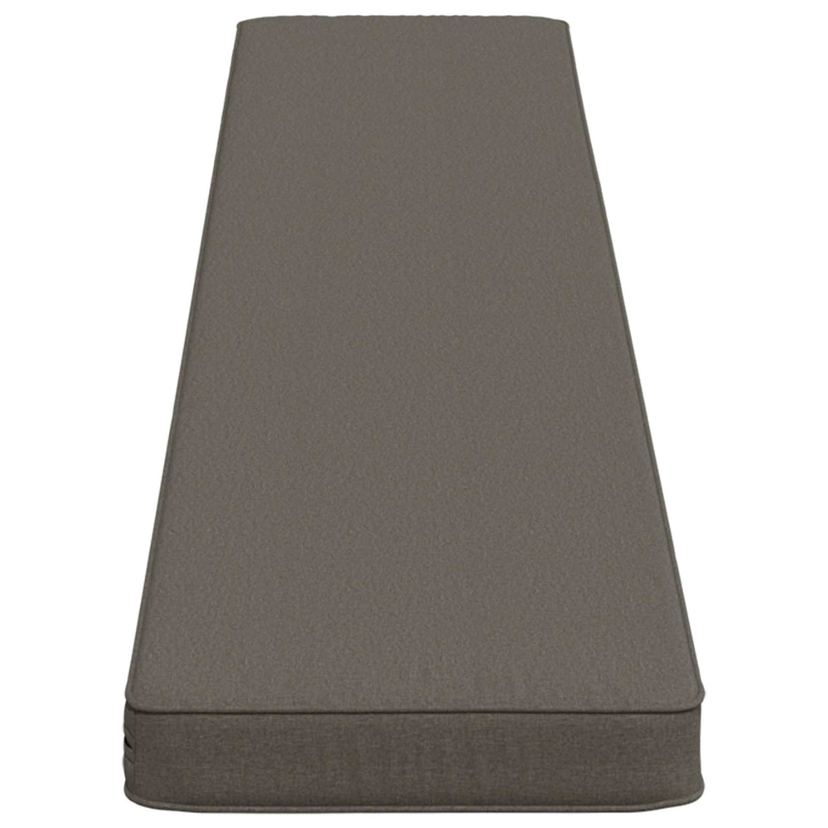 2-delt bænkepude VUGHT 2 pcs 100% polyester Grå 170 x 30 x 5 cm