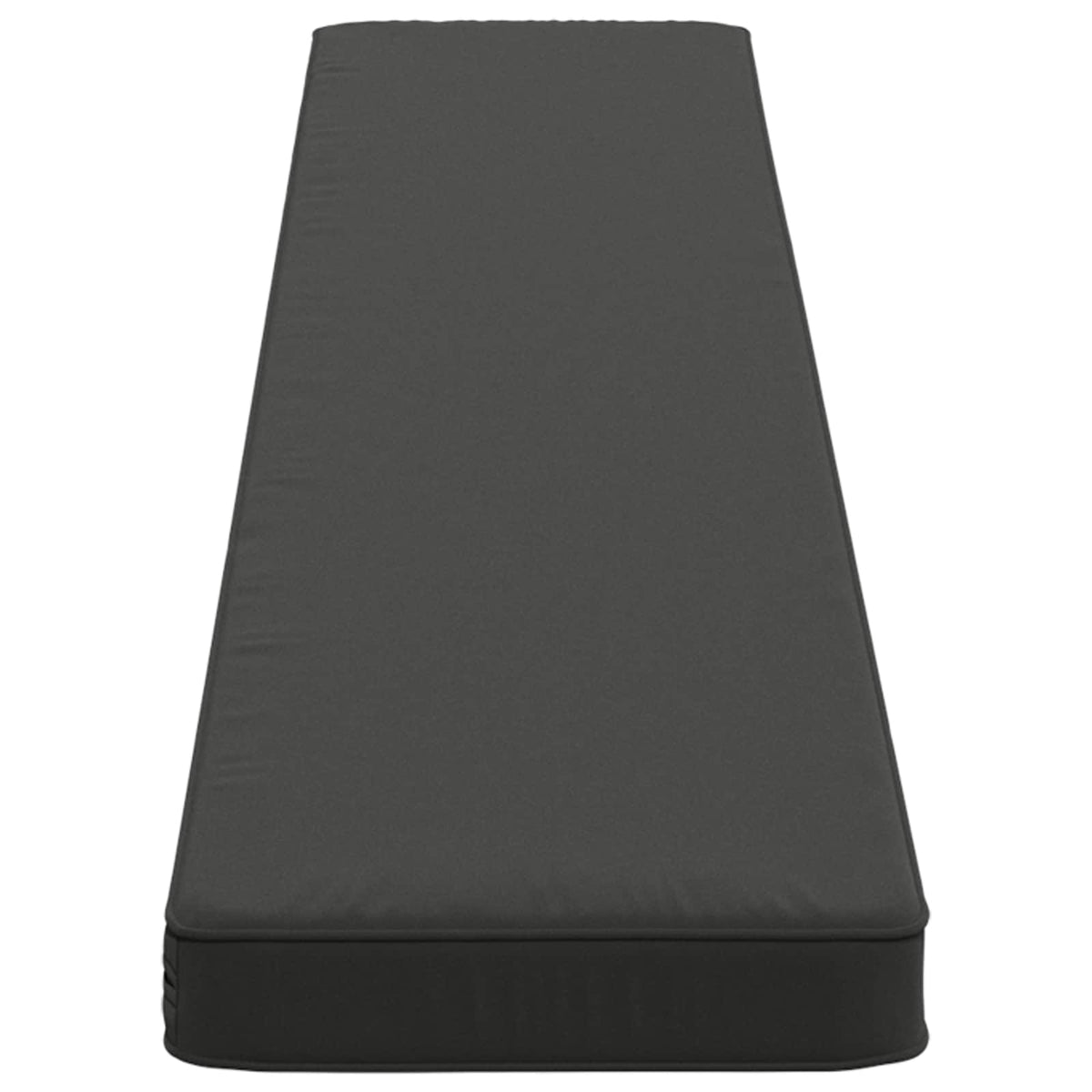 1-delt bænkepude VUGHT 100% polyester Antracit 170 x 30 x 5 cm