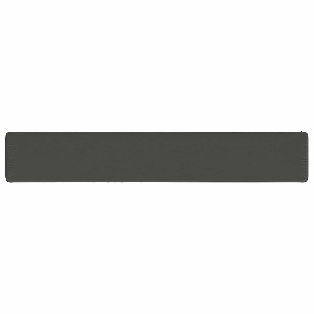 1-delt bænkepude VUGHT 100% polyester Antracit 170 x 30 x 5 cm