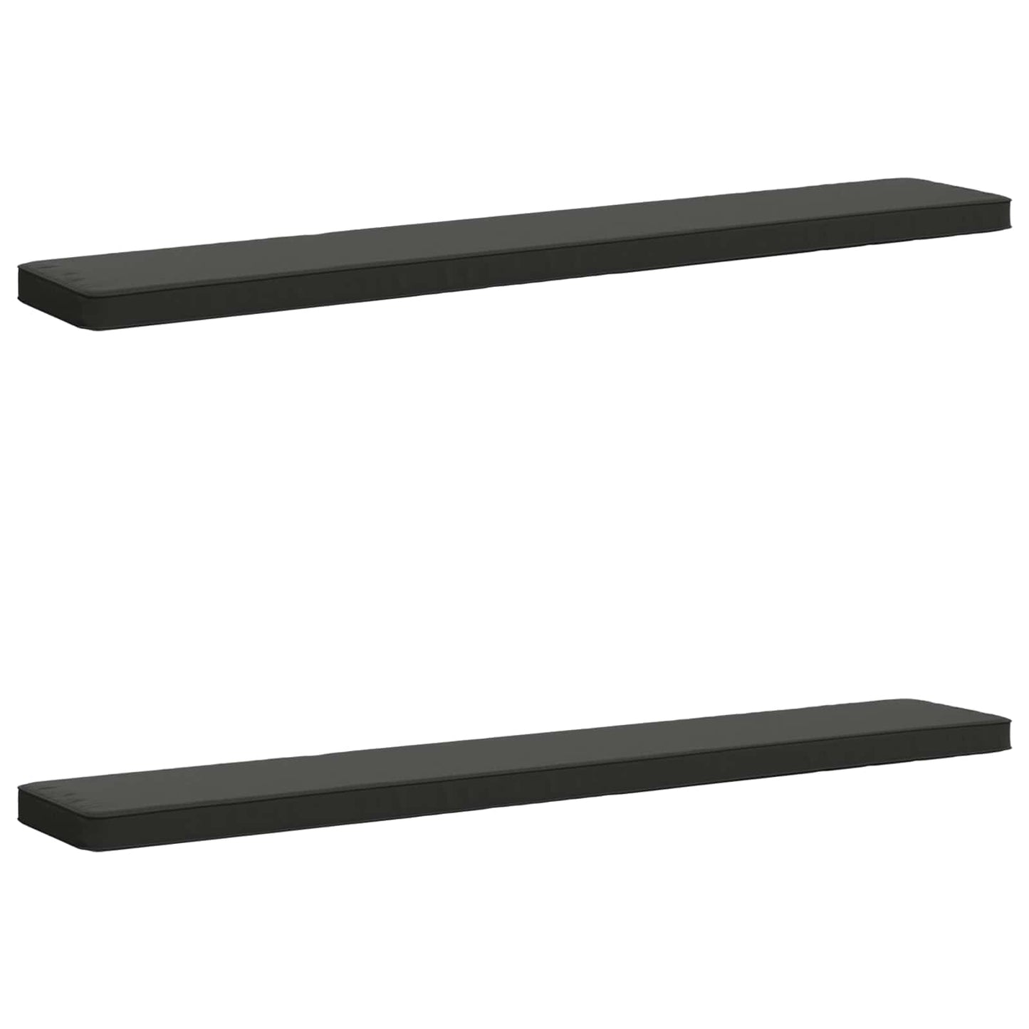 2-delt bænkepude VUGHT 2 pcs 100% polyester Antracit