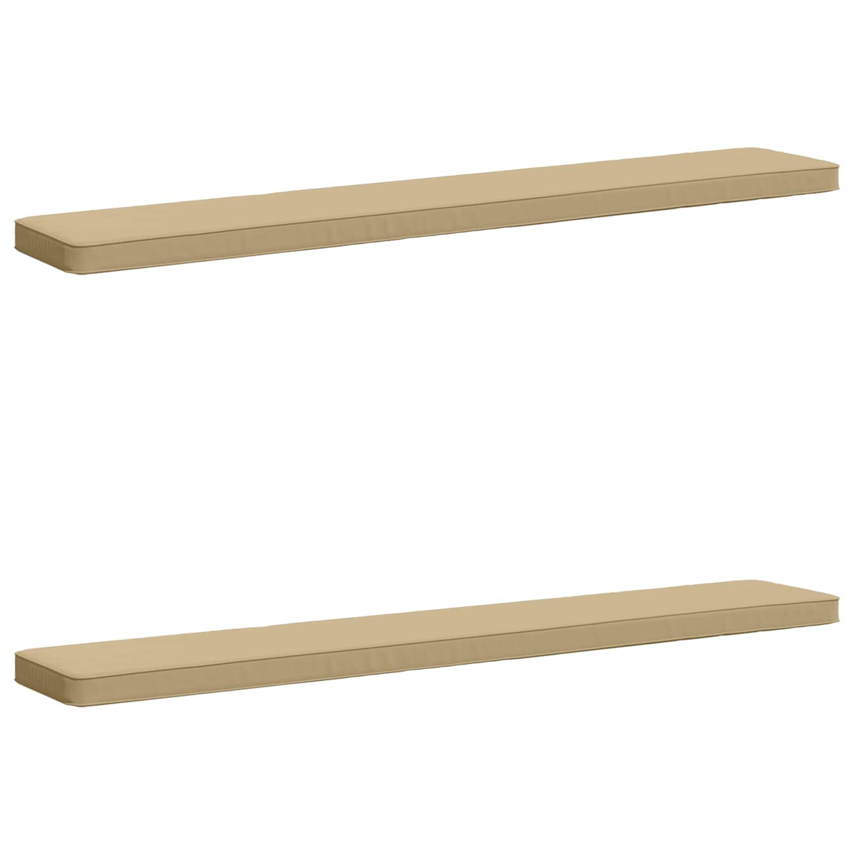 2-delt bænkepude VUGHT 2 pcs 100% polyester Beige