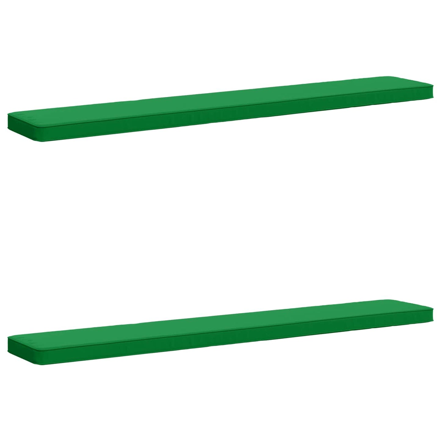 2-delt bænkepude VUGHT 2 pcs 100% polyester Grøn