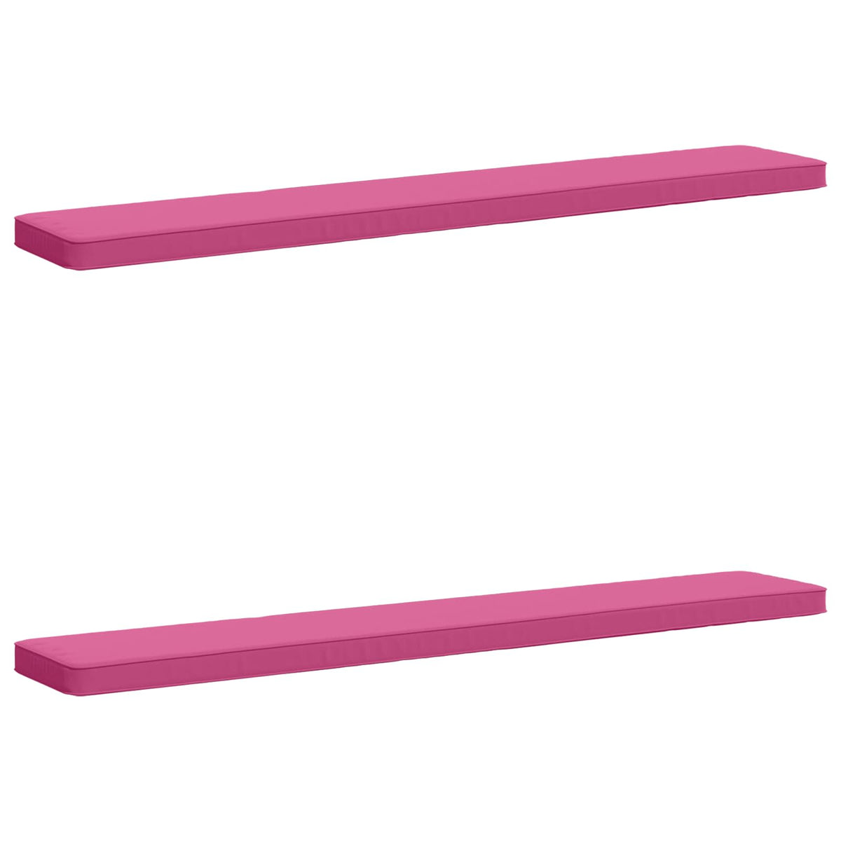 2-delt bænkepude VUGHT 2 pcs 100% polyester Lyserød