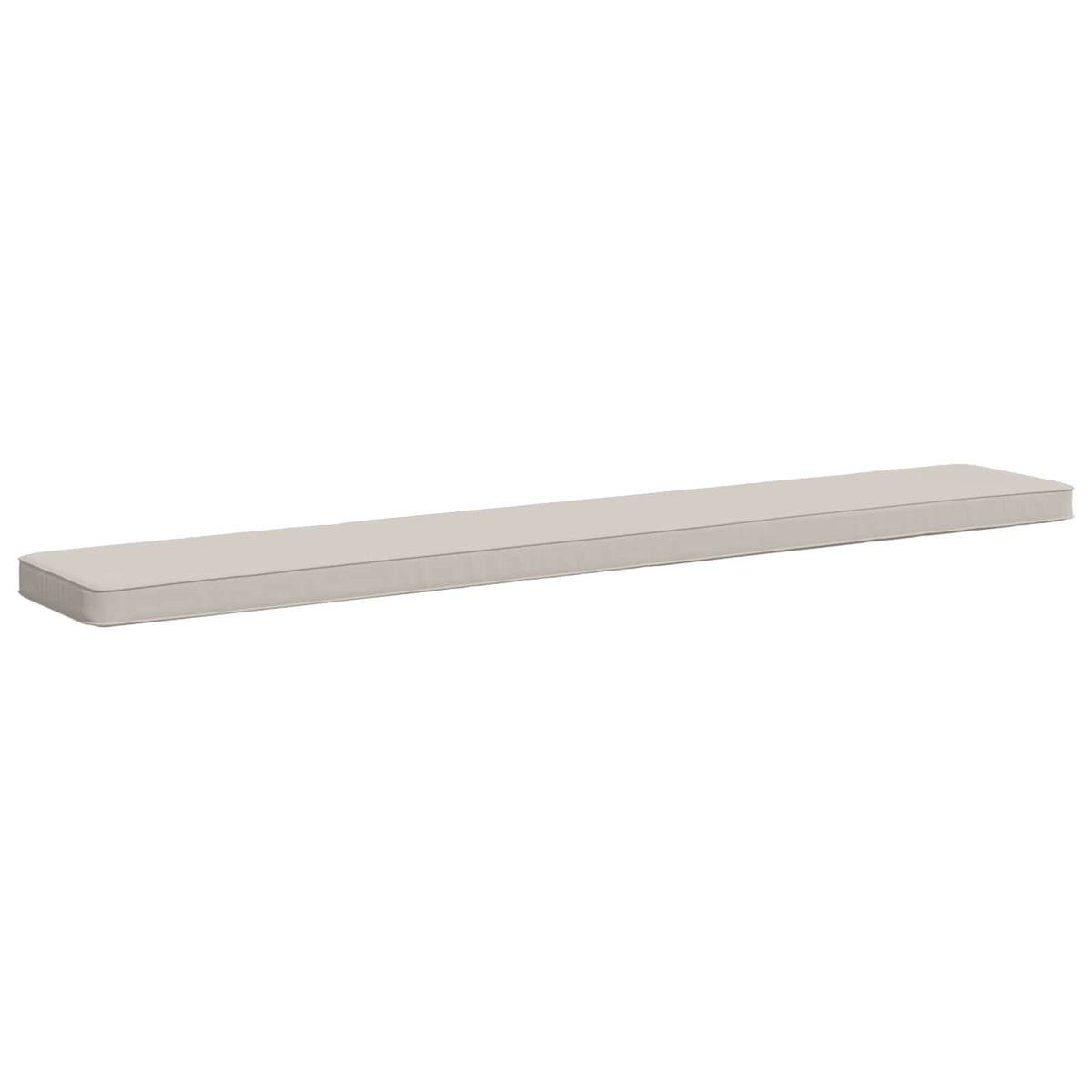 1-delt bænkepude VUGHT 100% polyester Hvid 180 x 30 x 5 cm