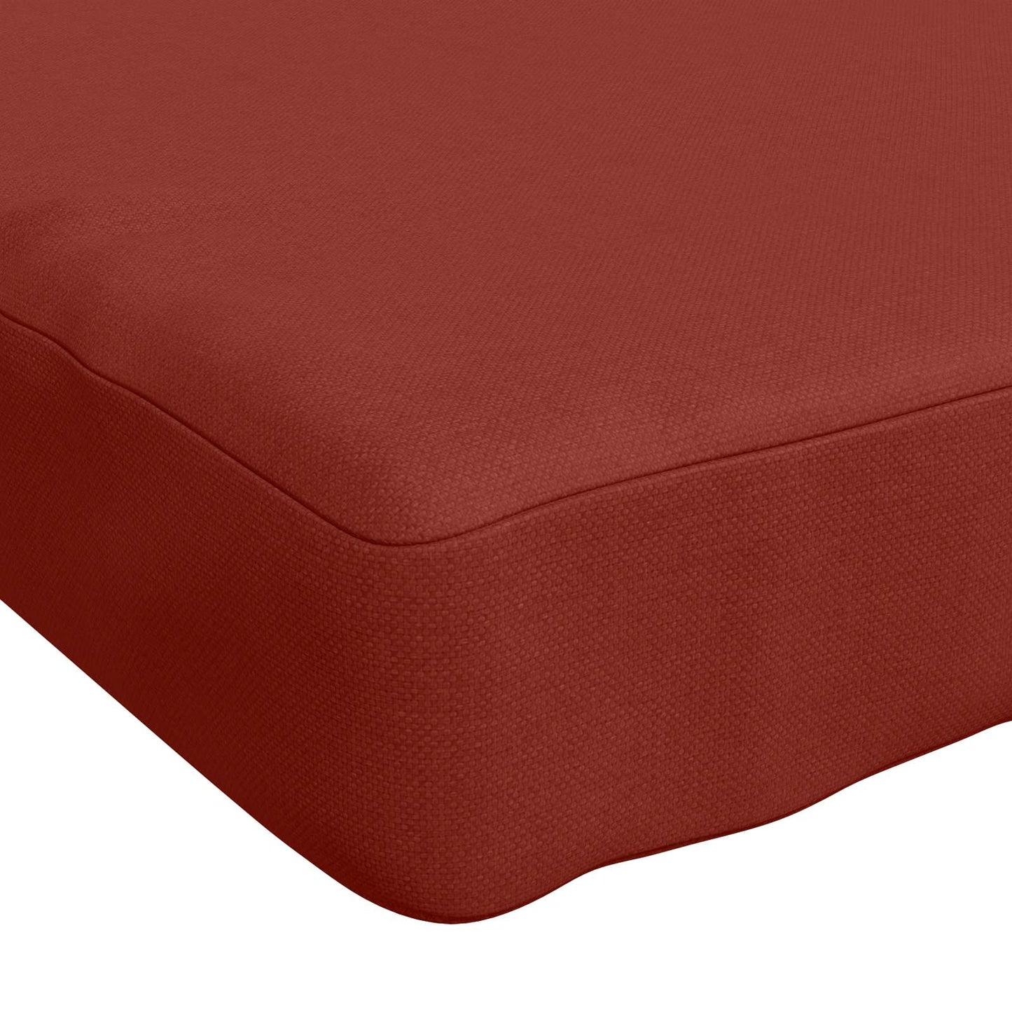 1-delt bænkepude VUGHT 100% polyester Rød 180 x 30 x 5 cm