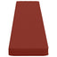 1-delt bænkepude VUGHT 100% polyester Rød 180 x 30 x 5 cm