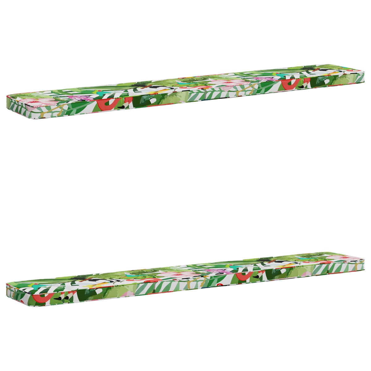 2-delt bænkepude VUGHT 2 pcs 100% polyester Flerfarvet
