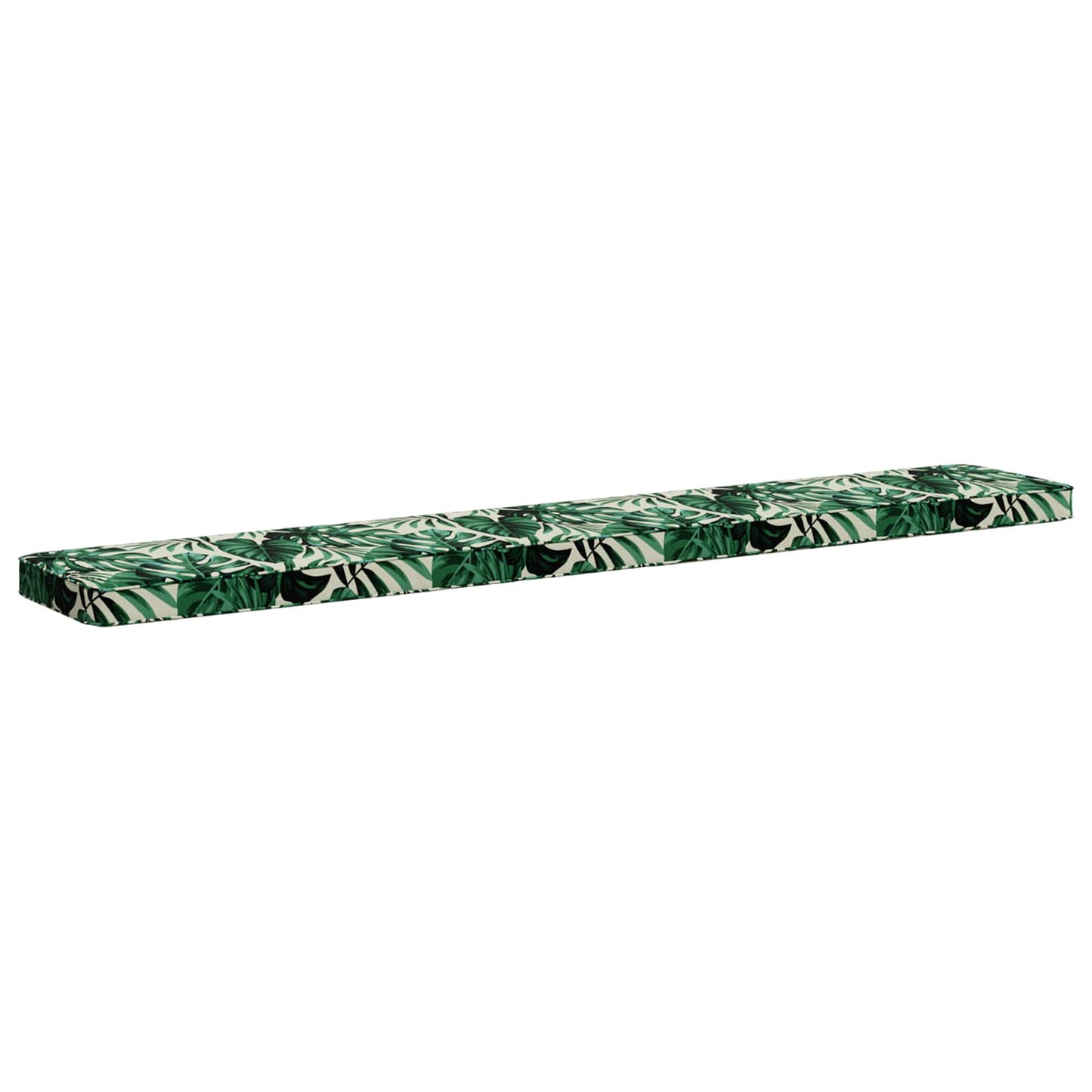 2-delt bænkepude VUGHT 2 pcs 100% polyester Bladmønster