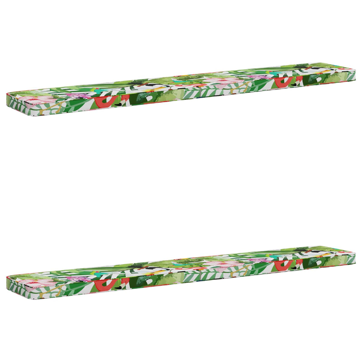 2-delt bænkepude VUGHT 2 pcs 100% polyester Flerfarvet