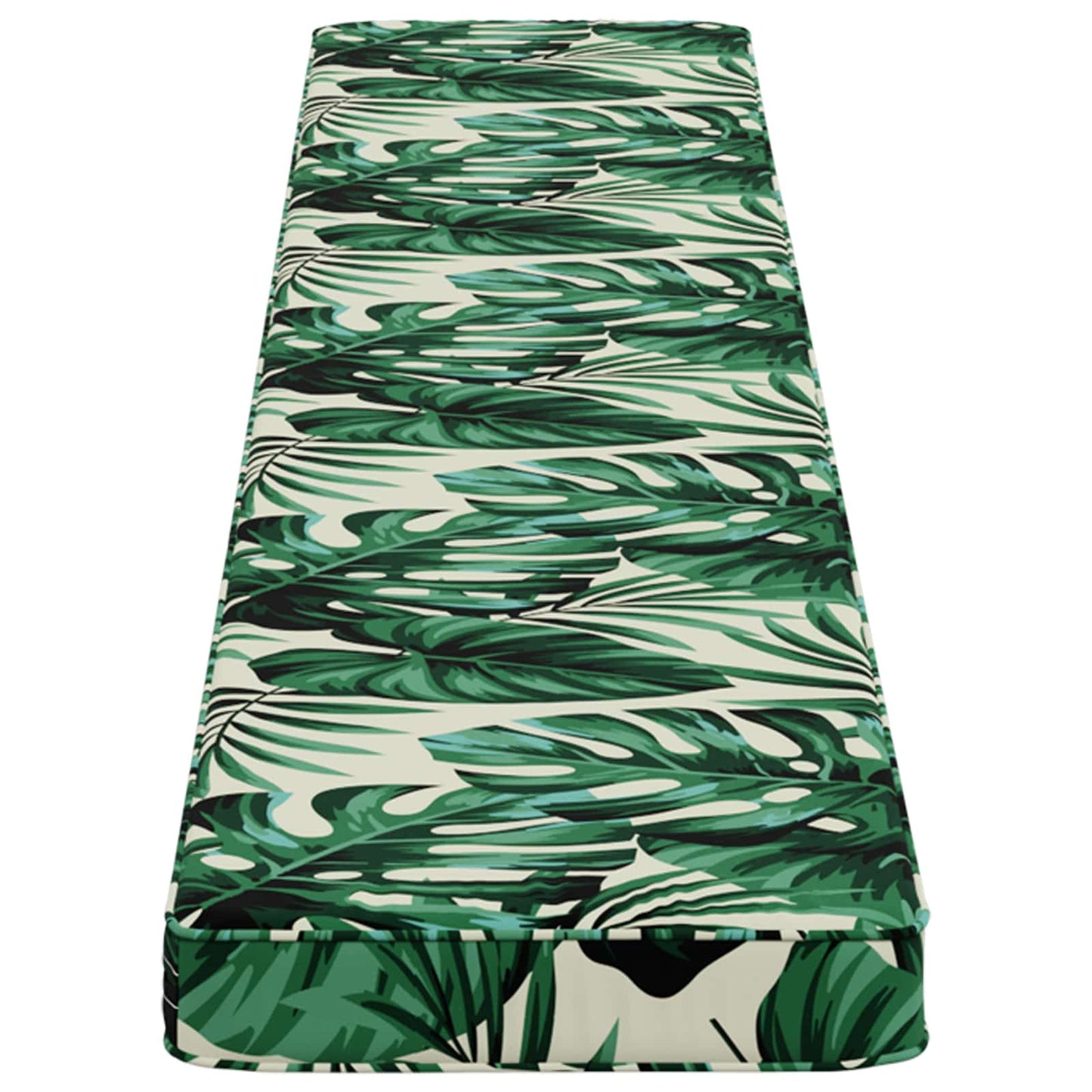 2-delt bænkepude VUGHT 2 pcs 100% polyester Bladmønster