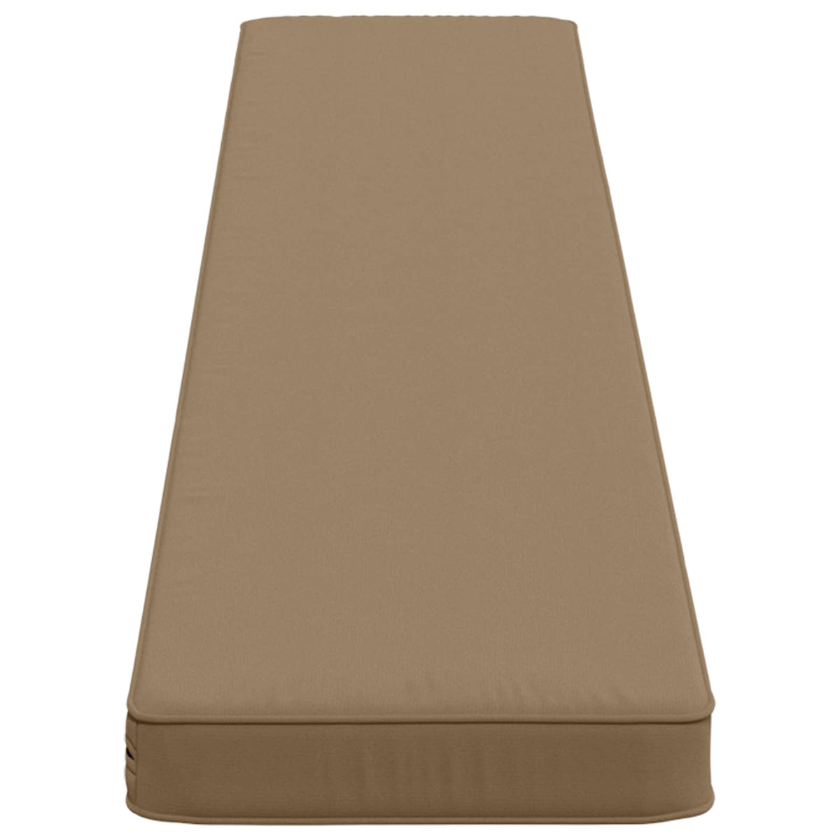 1-delt bænkepude VUGHT 100% polyester Gråbrun 200 x 30 x 5 cm