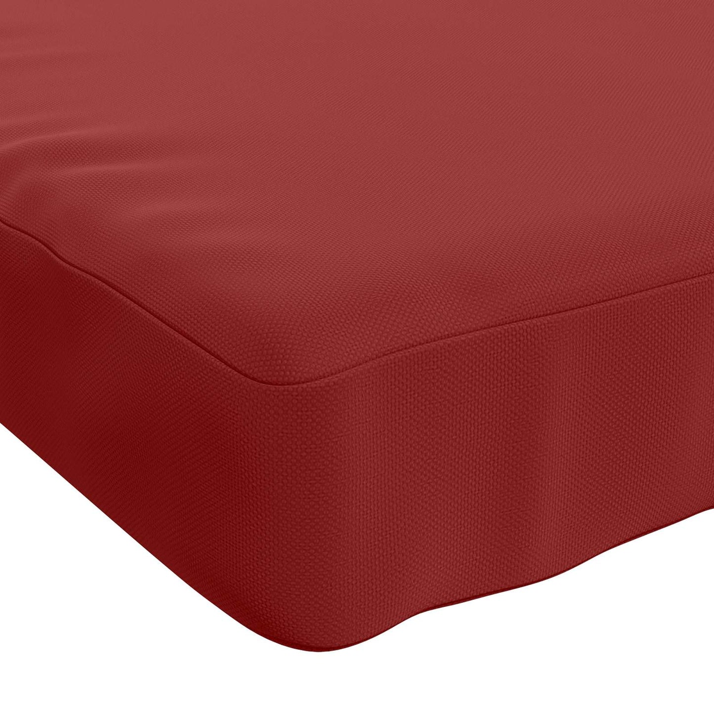 1-delt bænkepude VUGHT 100% polyester Vinrød 200 x 30 x 5 cm