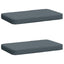 2-delt bænkepude VUGHT 2 pcs 100% polyester Blå 60 x 40 x 5 cm