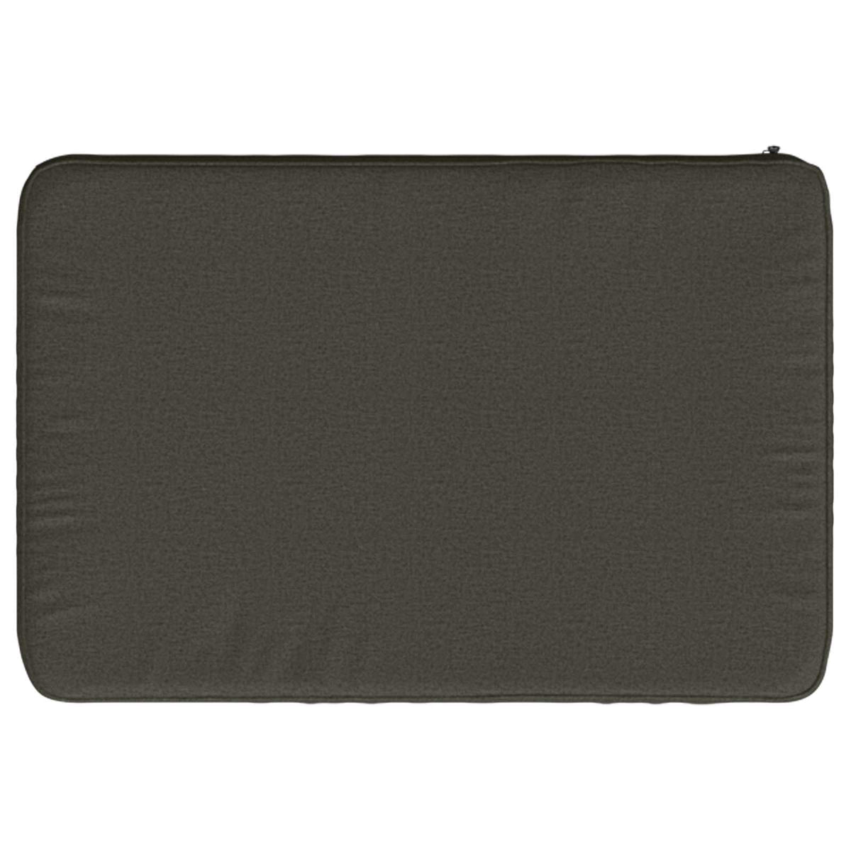 1-delt bænkepude VUGHT 100% polyester Antracit 60 x 40 x 5 cm