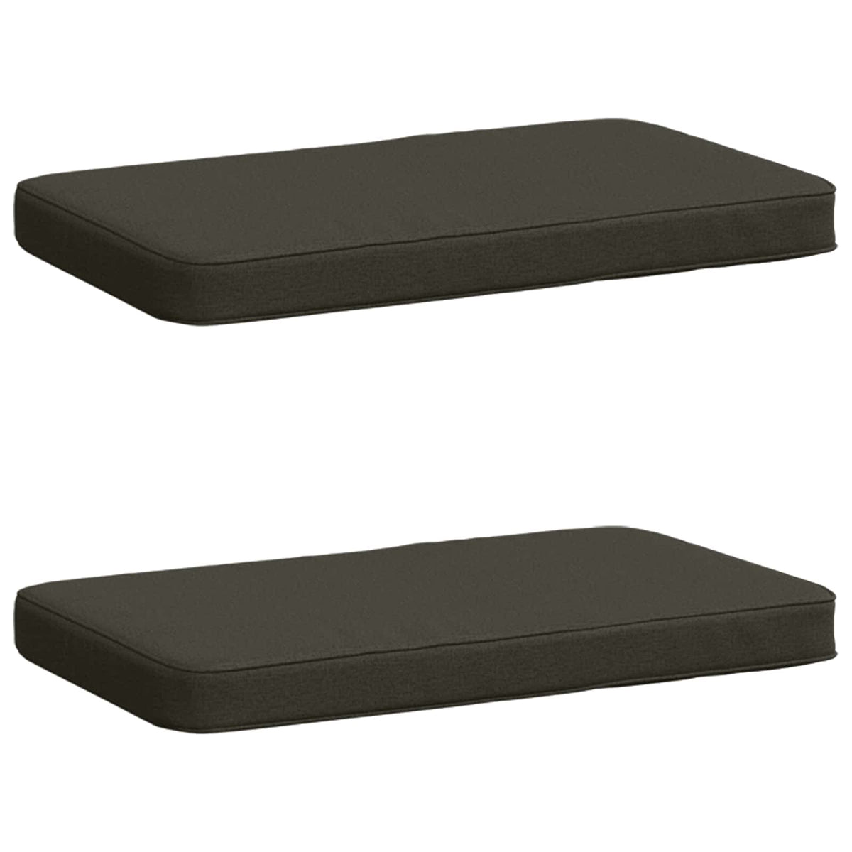 2-delt bænkepude VUGHT 2 pcs 100% polyester Antracit